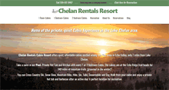Desktop Screenshot of chelanrentals.com